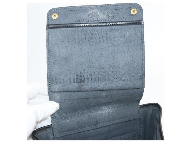 LOUIS VUITTON Epi Trousse Priant Borsa Clutch Nera M48372 LV Auth bs31102 Nero - vista 18