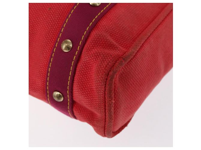 LOUIS VUITTON Antigua Cabas MM Borsa Tote Rossa M40034 LV Auth BA8612 Rosso - vista 16