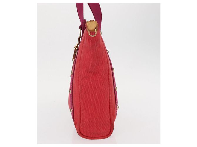LOUIS VUITTON Antigua Cabas MM Borsa Tote Rossa M40034 LV Auth BA8612 Rosso - vista 3