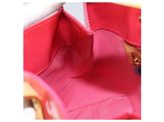 LOUIS VUITTON Handtasche Monogram Vernis Reade PM Fran Boise M9132F LV Auth 157687 - Ansicht 21