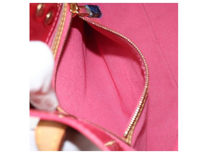 LOUIS VUITTON Handtasche Monogram Vernis Reade PM Fran Boise M9132F LV Auth 157687 - Ansicht 23