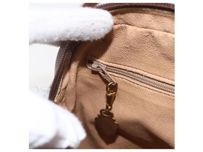 Gucci Borsa a Spalla Micro GG Supreme PVC Beige Oro 001 406 0790 Auth 157157 D'oro - vista 19