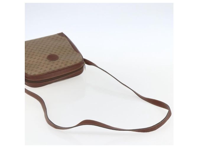 Gucci Borsa a Spalla Micro GG Supreme PVC Beige Oro 001 406 0790 Auth 157157 D'oro - vista 7