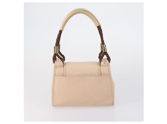 Céline CELINE Borsa Chloe Salvatore Ferragamo in pelle 3 pezzi Beige Marrone Auth yk19853 - vista 3
