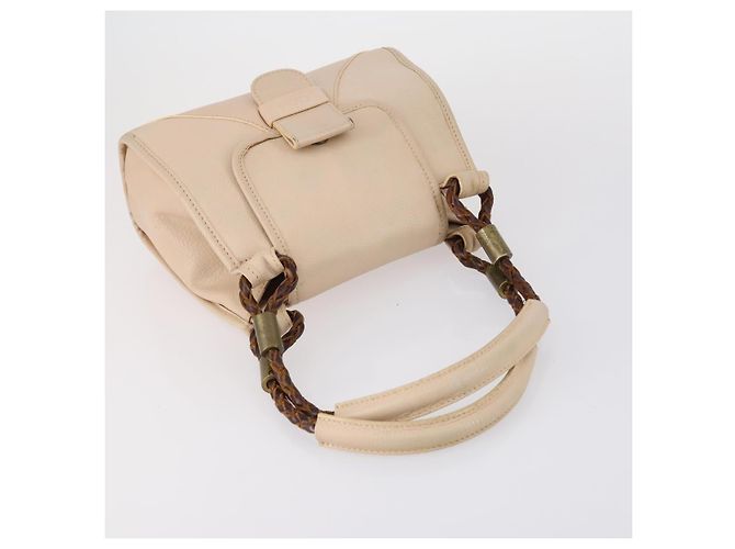 Céline CELINE Borsa Chloe Salvatore Ferragamo in pelle 3 pezzi Beige Marrone Auth yk19853 - vista 5