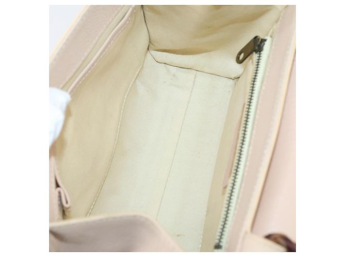 Céline CELINE Borsa Chloe Salvatore Ferragamo in pelle 3 pezzi Beige Marrone Auth yk19853 - vista 8
