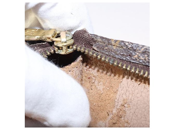 Bucket LOUIS VUITTON Monogramma Secchiello GM Pochette Accessorio LV Auth th6538 - vista 12