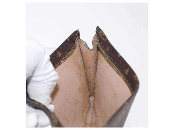 Bucket LOUIS VUITTON Monogramma Secchiello GM Pochette Accessorio LV Auth th6538 - vista 18