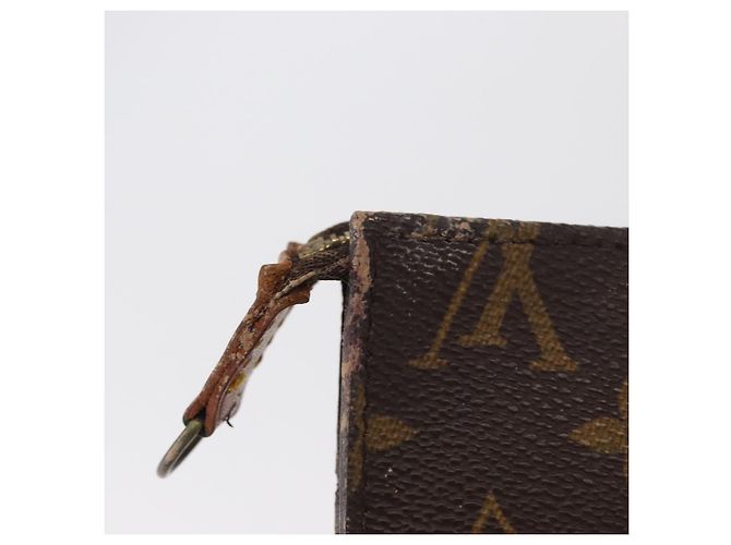 Bucket LOUIS VUITTON Monogramma Secchiello GM Pochette Accessorio LV Auth th6538 - vista 3