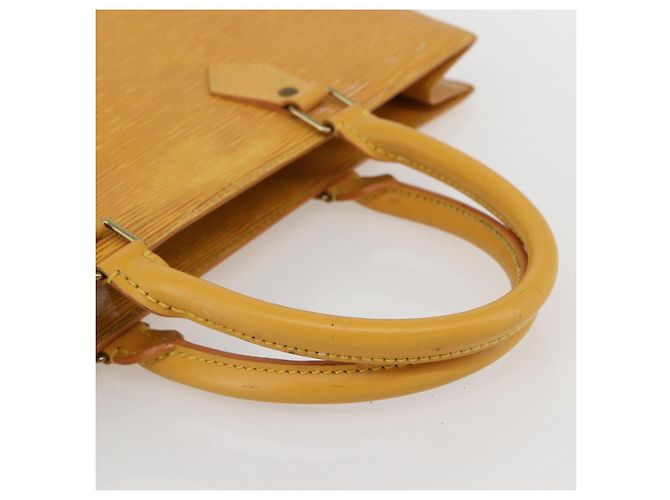 LOUIS VUITTON Epi Sac Plat Handtasche Gelb M52079 LV Auth 155922 - Ansicht 7