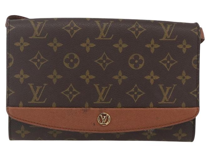 LOUIS VUITTON Borsa a Spalla Monogram Bordeaux 24 M51798 LV Auth bs31720 Monogramma - vista 13