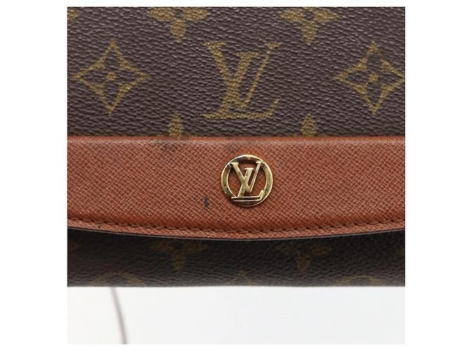 LOUIS VUITTON Borsa a Spalla Monogram Bordeaux 24 M51798 LV Auth bs31720 Monogramma - vista 9