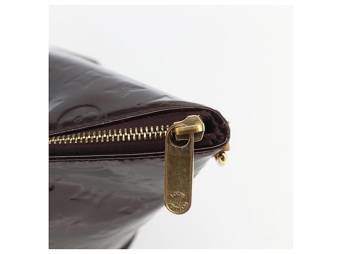 LOUIS VUITTON Monogram Vernis Bellevue GM Tote Bag Amarante M93589 Auth ka612 Bordeaux - Ansicht 10