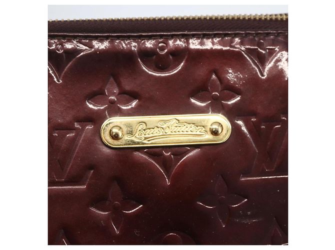 LOUIS VUITTON Monogram Vernis Bellevue GM Tote Bag Amarante M93589 Auth ka612 Bordeaux - Ansicht 17