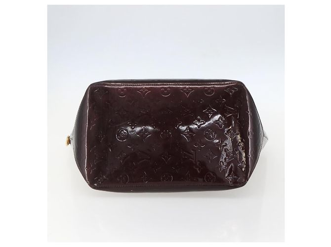 LOUIS VUITTON Monogram Vernis Bellevue GM Tote Bag Amarante M93589 Auth ka612 Bordeaux - Ansicht 5