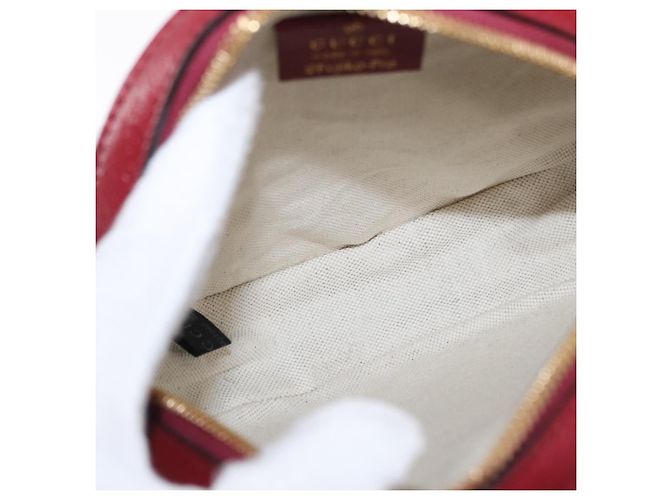 Borsa di collaborazione GUCCI Micro GG Supreme Doraemon in PVC 625216 Auth 156658SAM Beige D'oro - vista 18