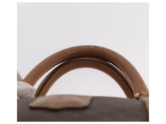 Céline Borsa Boston in tela Macadam CELINE PVC marrone oro Auth BA8179 D'oro - vista 8