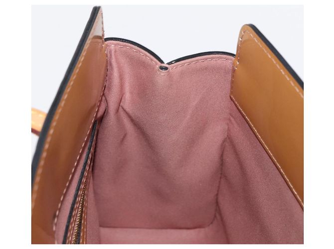LOUIS VUITTON Borsa Catalina BB Monogram Vernis Rosa Velours M90015 Auth 156356 - vista 17