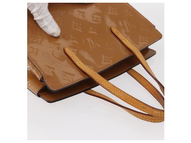 LOUIS VUITTON Borsa Catalina BB Monogram Vernis Rosa Velours M90015 Auth 156356 - vista 6