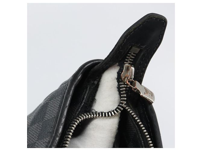 LOUIS VUITTON Borsa a Spalla Damier Graphite Tadao 2way N51192 LV Auth BA8269 Damier ebene - vista 10