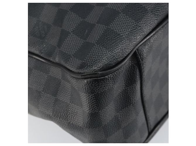 LOUIS VUITTON Borsa a Spalla Damier Graphite Tadao 2way N51192 LV Auth BA8269 Damier ebene - vista 17