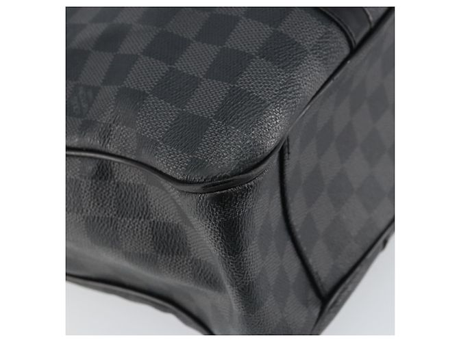 LOUIS VUITTON Borsa a Spalla Damier Graphite Tadao 2way N51192 LV Auth BA8269 Damier ebene - vista 19