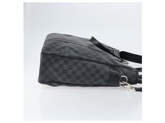 LOUIS VUITTON Borsa a Spalla Damier Graphite Tadao 2way N51192 LV Auth BA8269 Damier ebene - vista 3