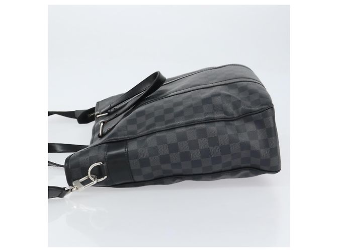 LOUIS VUITTON Borsa a Spalla Damier Graphite Tadao 2way N51192 LV Auth BA8269 Damier ebene - vista 4