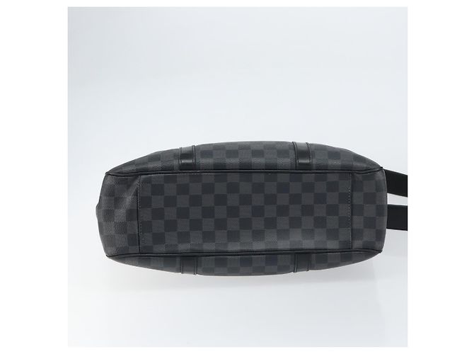 LOUIS VUITTON Borsa a Spalla Damier Graphite Tadao 2way N51192 LV Auth BA8269 Damier ebene - vista 5