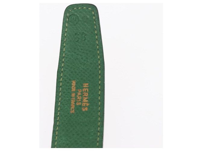 Hermès HERMES Constance Gürtel Leder 28,7"" Rot Auth 157051 - Ansicht 10