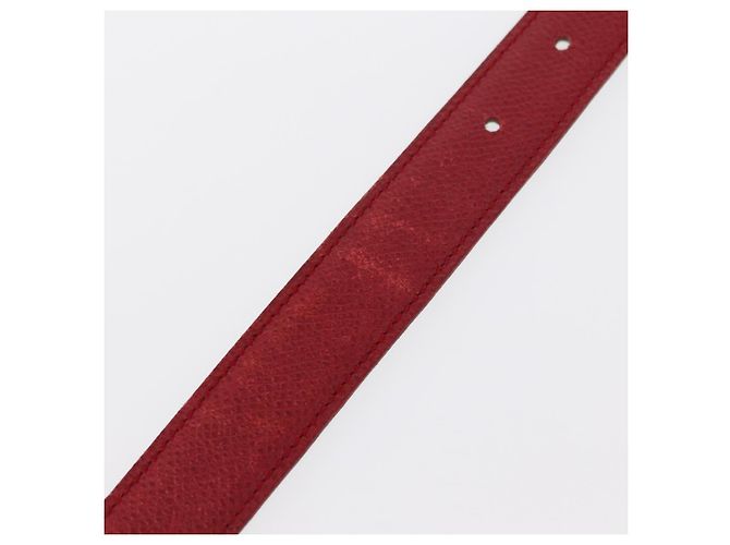 Hermès HERMES Constance Gürtel Leder 28,7"" Rot Auth 157051 - Ansicht 8