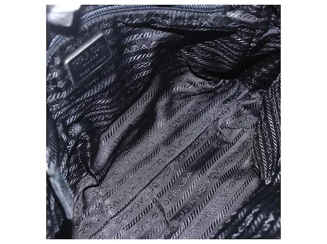 PRADA Handtasche Nylon Grün Silber Auth 151461 - Ansicht 11