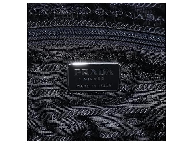 PRADA Handtasche Nylon Grün Silber Auth 151461 - Ansicht 20