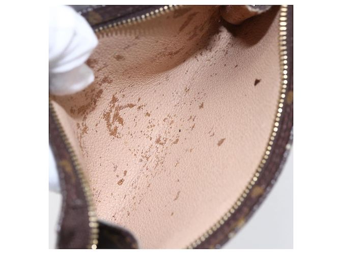 Bucket LOUIS VUITTON Monogramma Secchiello PM Pochette Accessorio LV Auth 154884 - vista 10