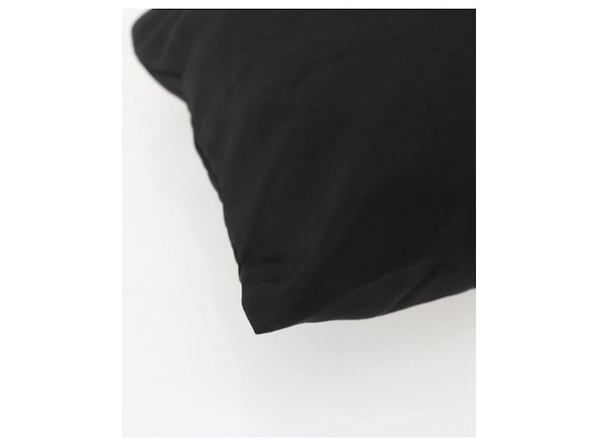 Prada Tote Bag aus schwarzem Nylon mit Silber authentisch 151579 - Ansicht 14