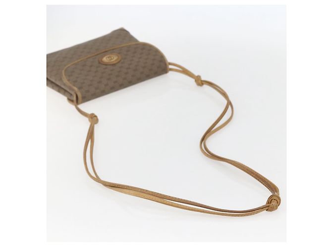Gucci Borsa a Spalla Micro GG Supreme PVC Beige Oro 007 49 5548 Auth 151458 D'oro - vista 7