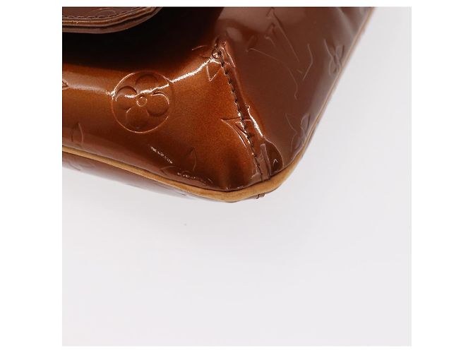 LOUIS VUITTON Borsa Thompson Street Monogram Vernis Bronzo M91124 LV Auth 155020 - vista 15