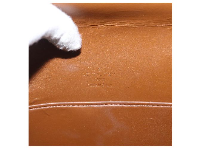 LOUIS VUITTON Borsa Thompson Street Monogram Vernis Bronzo M91124 LV Auth 155020 - vista 19