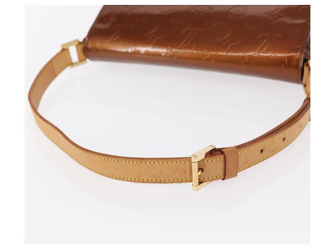 LOUIS VUITTON Borsa Thompson Street Monogram Vernis Bronzo M91124 LV Auth 155020 - vista 7