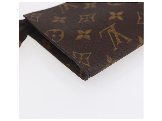Bucket LOUIS VUITTON Monogramma Secchiello PM Pochette Accessorio LV Auth kk596 - vista 16