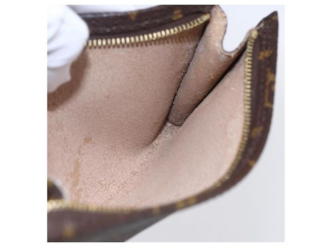 Bucket LOUIS VUITTON Monogramma Secchiello PM Pochette Accessorio LV Auth kk596 - vista 17