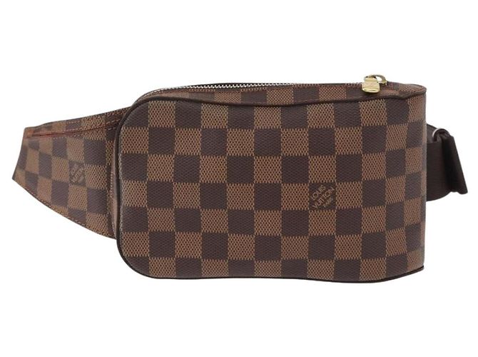 LOUIS VUITTON Borsa a Spalla Geronimos Damier Ebene N51994 LV Auth mr1613 - vista 13