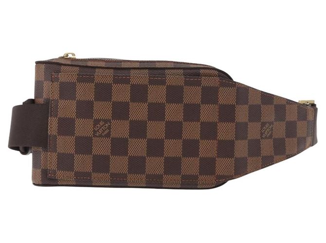 LOUIS VUITTON Borsa a Spalla Geronimos Damier Ebene N51994 LV Auth mr1613 - vista 2