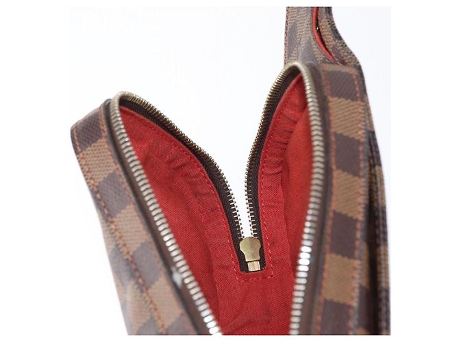 LOUIS VUITTON Borsa a Spalla Geronimos Damier Ebene N51994 LV Auth mr1613 - vista 20