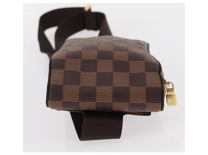 LOUIS VUITTON Borsa a Spalla Geronimos Damier Ebene N51994 LV Auth mr1613 - vista 3