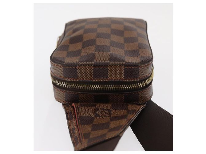 LOUIS VUITTON Borsa a Spalla Geronimos Damier Ebene N51994 LV Auth mr1613 - vista 4