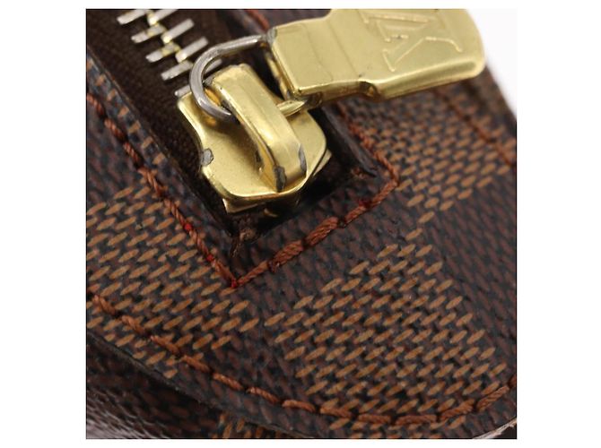 LOUIS VUITTON Borsa a Spalla Geronimos Damier Ebene N51994 LV Auth mr1613 - vista 9