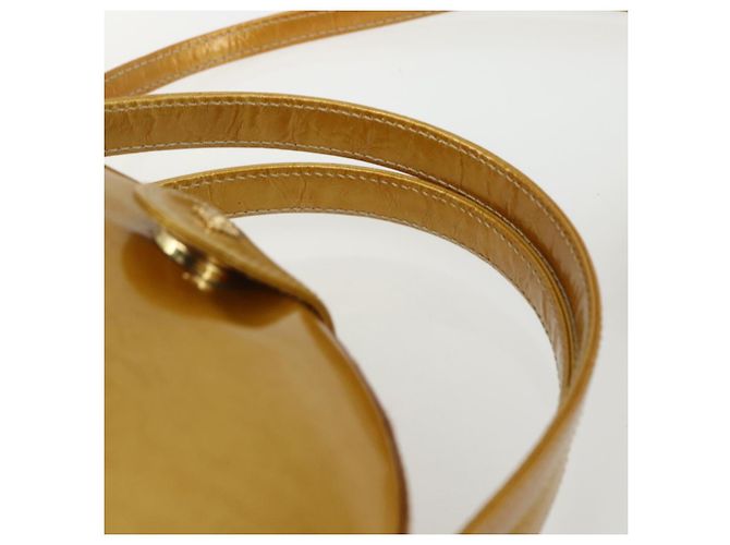 Borsa LOEWE in pelle lucida 2 in 1 oro Auth ka527 D'oro - vista 14