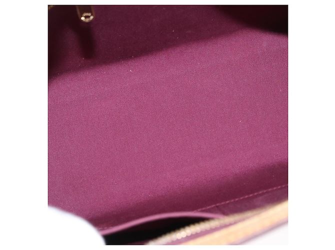 LOUIS VUITTON Sac à main Monogram Vernis Blair MM 2way Amarante M91619 Auth 155013 Bordeaux - view 11