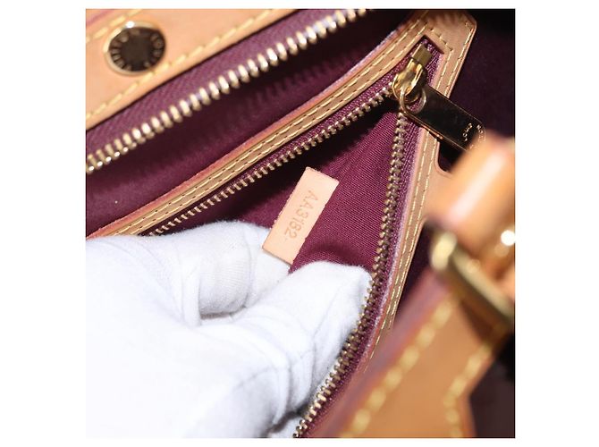 LOUIS VUITTON Sac à main Monogram Vernis Blair MM 2way Amarante M91619 Auth 155013 Bordeaux - view 12